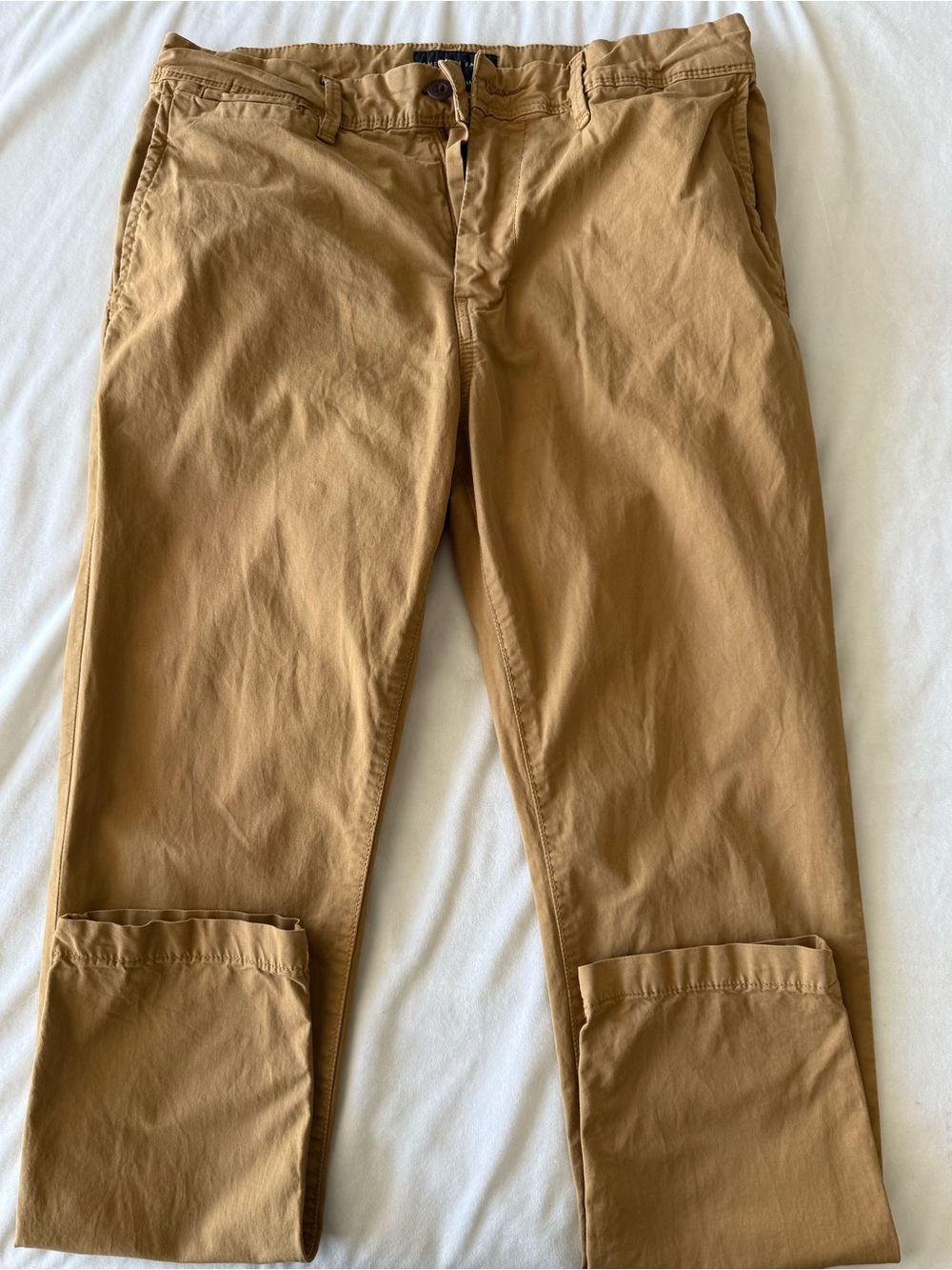 American Eagle Outfitters Men's Caramel Tan Chinos